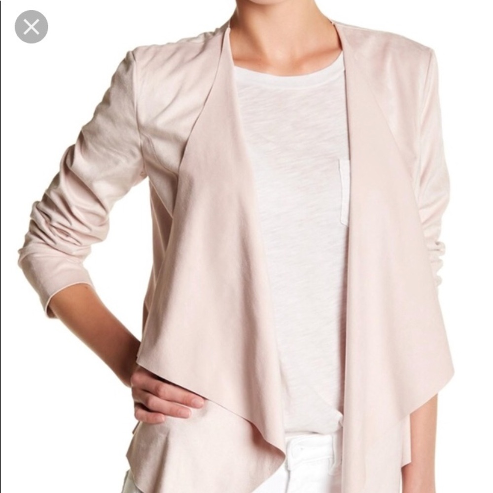 NWOT faux suede draped jacket from Nordstrom